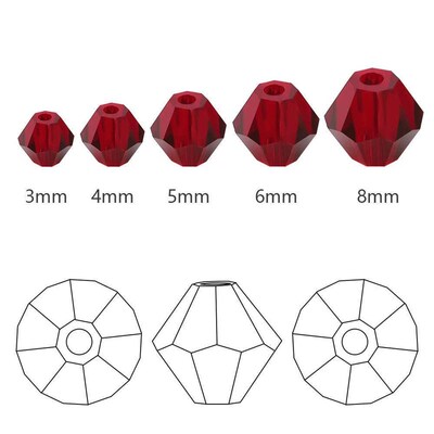 imitatoon Austria Czech crystal pointed beads AAA diamond gl