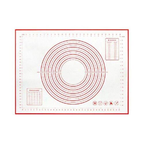Silicone Baking Mat Portable Replacement Washable Scaled