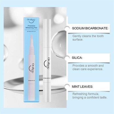 Oralhoe Teeth Care Pen Fresh Whitening Tooth and Gum Home Da