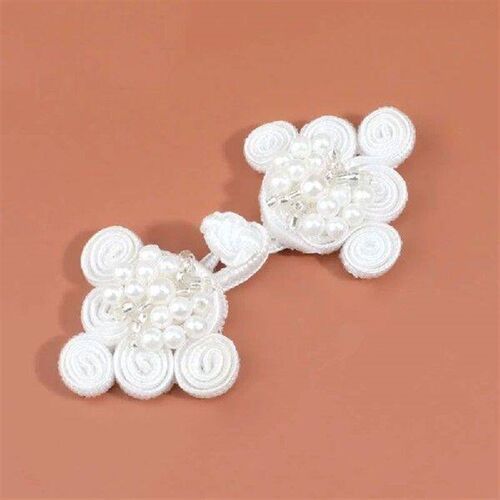 1 Pair Elegant Buckle Disc Buttons for DIY Clothing Making