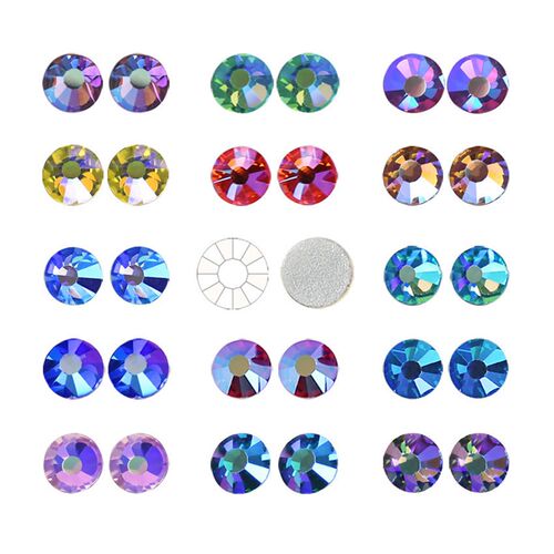 Stunning Unusual Quality! Multi Colors Crystal AB SS12-SS30