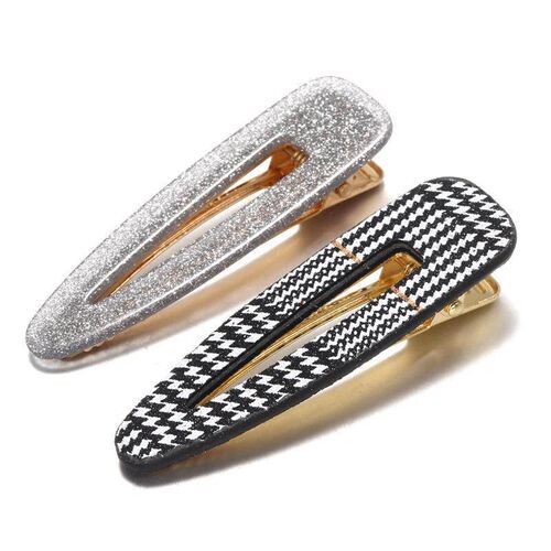 2-piece Hairpin Acrylic tic Acid Plate Hairpin Womens Elega