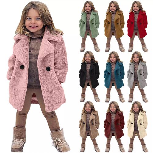 Childrens autumn coat, mid size childrens coat,