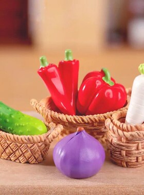 Figurines Miniatures Imitation Vegetable Micro Landscape Orn