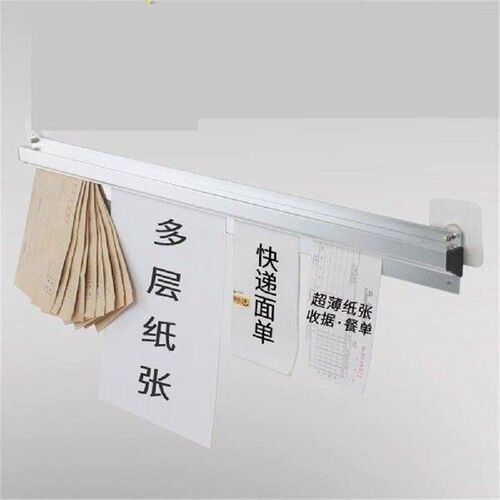 Wall Mounting Paper Clip Bill Menu Clamp Rod Kitchen Hotel