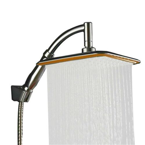 9 Inch Rotate 360 Degree Bathroom Rainfall Shower Head ABS C