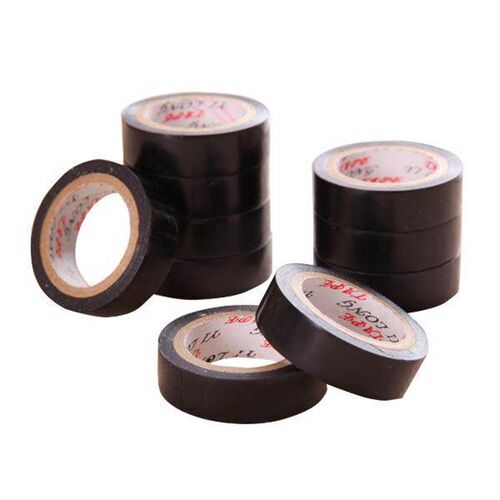 Black plastic electrical insulation tape, flame-retardant el
