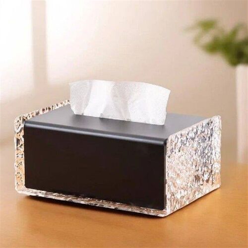 Acrylic Luxury Tissue Box Soft Waterproof Tissue Box Cover