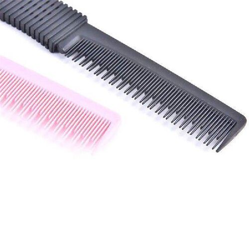 1PCS Oil Head Curly Comb Men Double Side Tooth Combs Steel