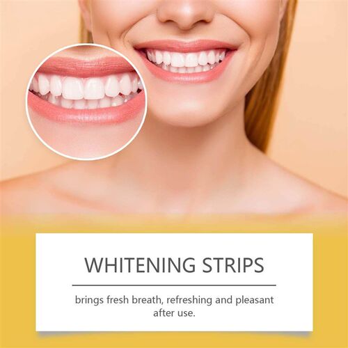Oralhoe Teeth Strips Portable Gentle Daily Teeth Care Strips