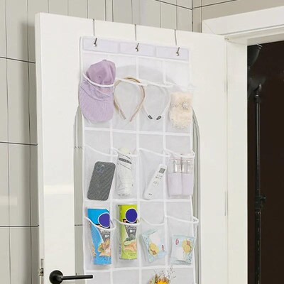 Wall Hanging Shoe Storage Organizer Bag Shoes Rack Over The