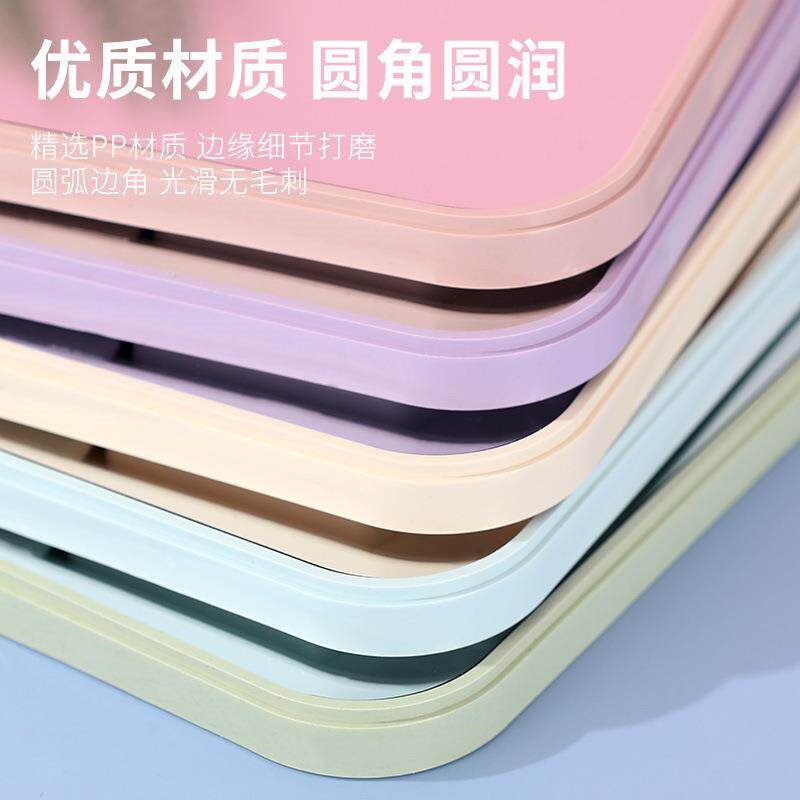 Desktop Vanity Mirror, Princess Style Folding Portable Large图片