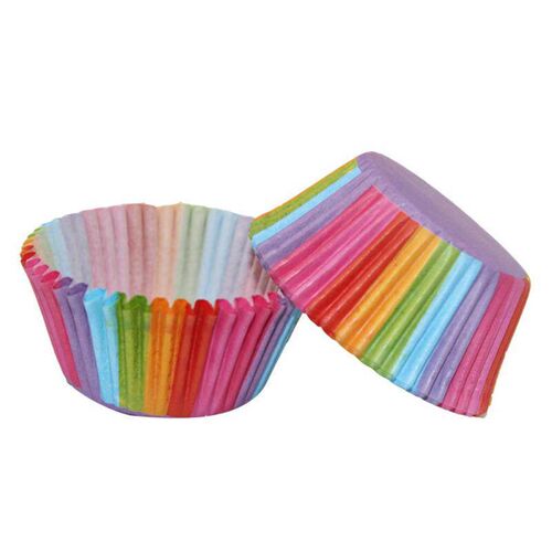 100Pcs Muffin Cupcake Paper Cups Cake Box Cupcake Liner Case