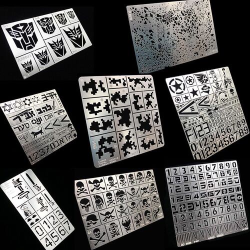 Military Building Tank Airplane Model Tools Digital Camoufla