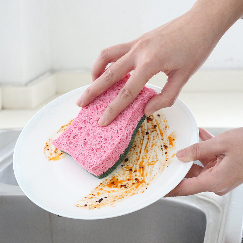 满好木浆海棉擦百洁布效百洁王去垢除油吸水厨具锅具洗碗擦8片,家庭/个人清洁工具,百洁布,淘宝优惠券,粉丝福利购,淘宝优惠卷