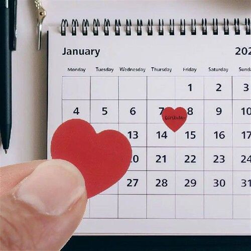 500 Pcs Package Label Gift Packaging Home Decor Love Heart