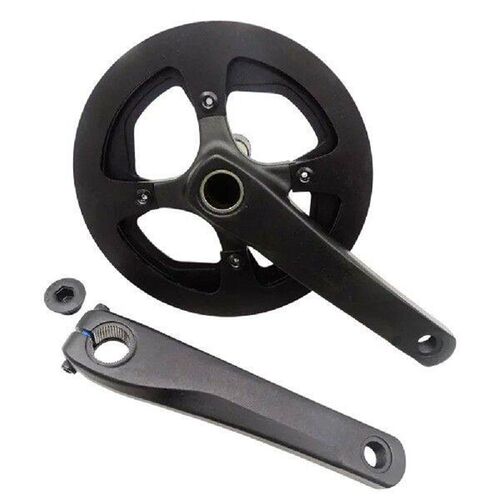 Narrow Wide Design on the Chainring of a Sturdy Bike