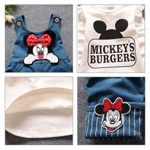 Mickey Baby Girl Clothes Newborn Baby Clothing Set Minnie Sp