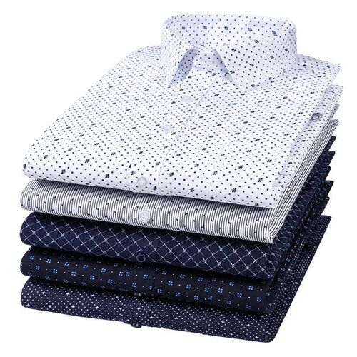 2023 Mans Iron Free Easy Care Long Sleeve Chemise Homme for