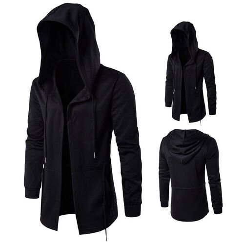 Autumn Diablo Mens tenchcoat Mens Mid-length Cloak Wizard