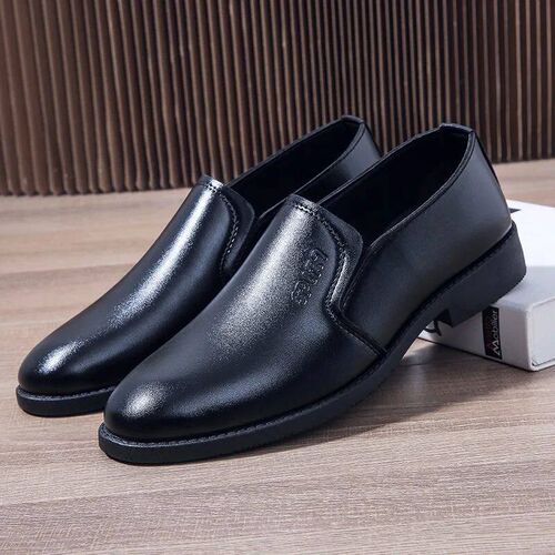 Mens Leather Dress Shoes Formal Brown Elegant Mens Shoes