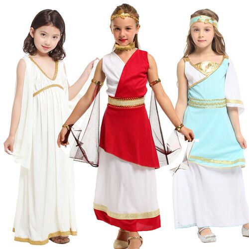 Umorden Kids Child Ancient Greek Goddess Costume Athena