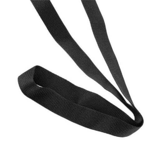 Portable Black Wine Glass Holder Strap Wine Sling Yoke