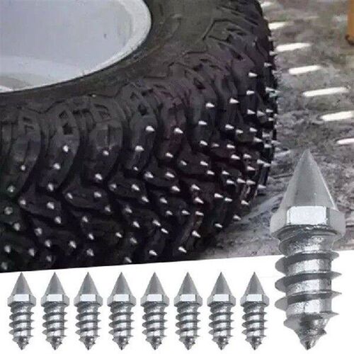 10 Pcs Alloy Tire Studs Anti-Slip Snow Nails for Car