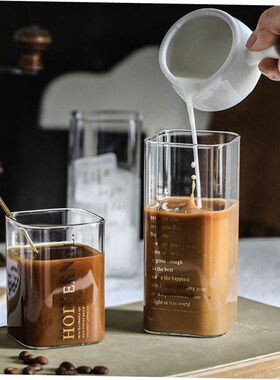 Glass Double Walled Heat Insulated Tea Cup coffee mug