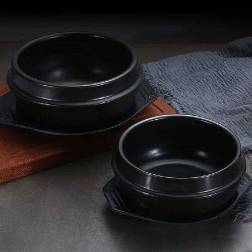 Korean Ceramic Bowl Korean Dolsot for Bibimbap Soup and