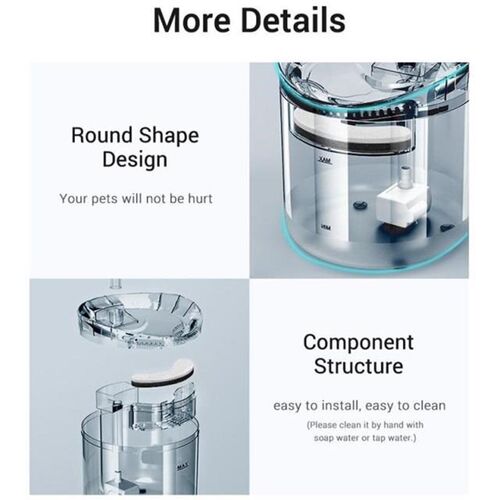 Automatic  Water Fountain With Faucet Dog Water Dispenser