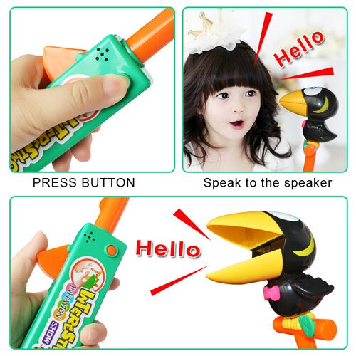 Talking Crow Toy Recording Talking Toys Lovely Sound Record