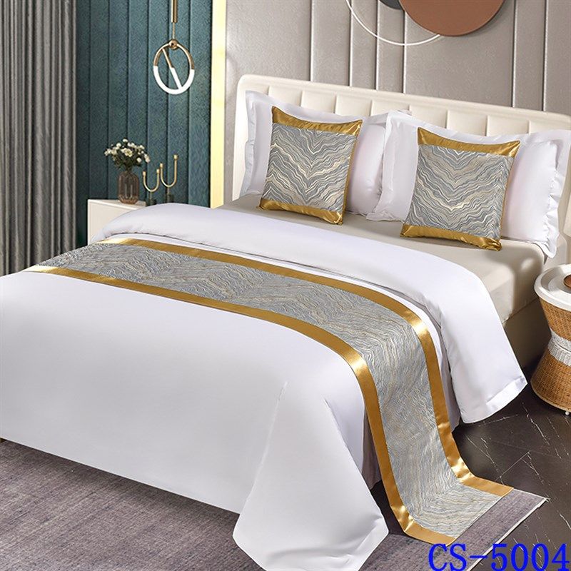 中式新风床尾巾宾馆床上用品搭条装饰酒店床旗床尾垫床盖抱枕定制,床上用品,床盖,淘宝优惠券,粉丝福利购,淘宝优惠卷