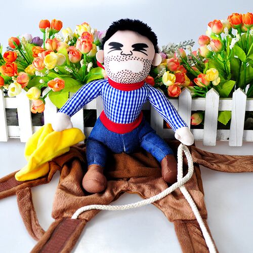 Novelty Halloween Dog Costumes Pet Clothes Cowboy Dressing u