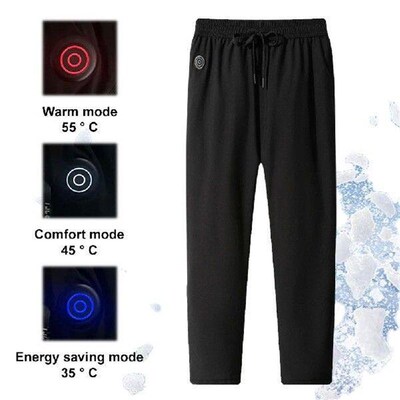 10 Heating Zones Electric Heated Pants USB Outdoor Winter