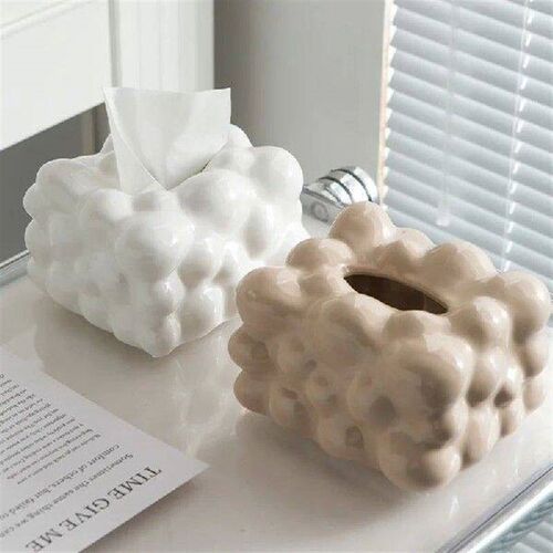 Creative Irregular Spherical Extractable Tissue Box Desktop
