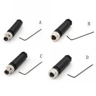 Connector Male&female Sensor Type 4Pin Waterproof 3Pin