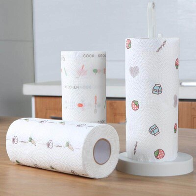 Oil blotting paper aborbent dipoable kitchen paper thicke