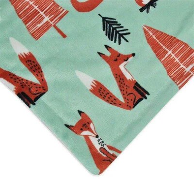 Kids Blanket Warm Lightweight Blanket With Dotted Backing