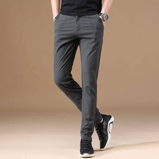 Pants Slim New fit teny Mens Casual Summer Cotton