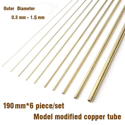 Model Modified Copper Tube 0.3mm-1.5mm Modeling Accessories