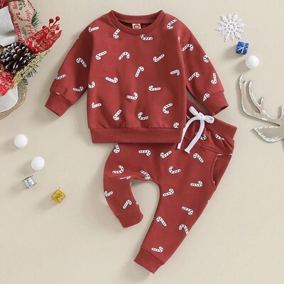 2024-09-13 Lioraitiin 0-3Y Christmas Baby Boys Girls Clothes