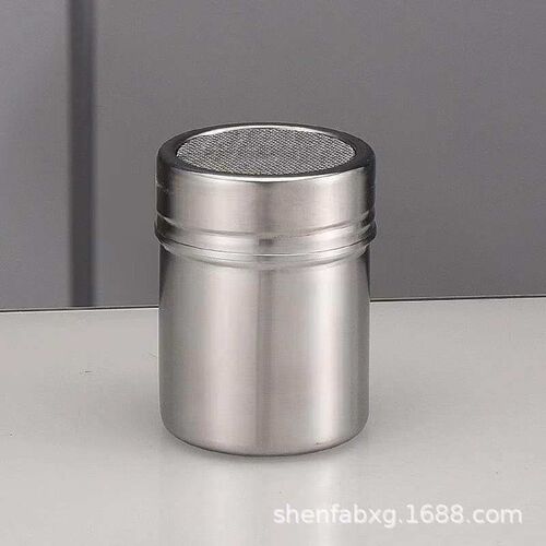 Stainless Steel Powder Jar Fancy Coffee Powder Tube Powder D