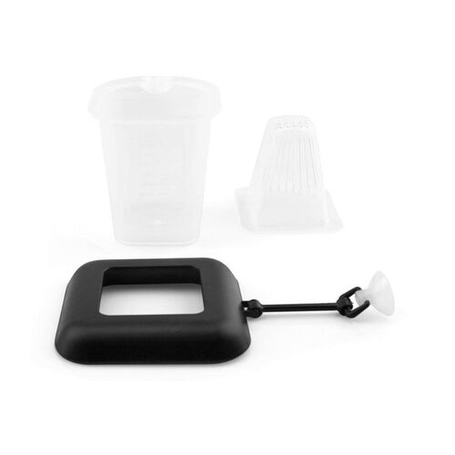 Aquarium Fish Tank Red Worm Feeder Funnel Feeding Ring Live
