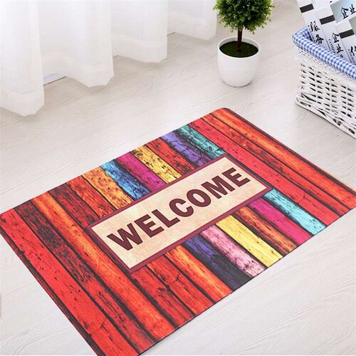 Non slip mat Doorway carpet rubber floor mat bathroom absorb
