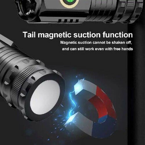Three Eye Mini Flashlight 2000Lm Super Power Strong Light