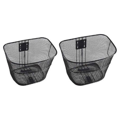 Bicycle Basket Storage Container Sturdy Practical Wire Mesh