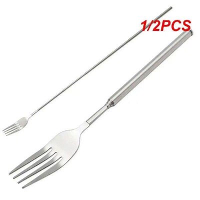 1/2PCS Stainless Steel Western Style BBQ Dinner Fruit