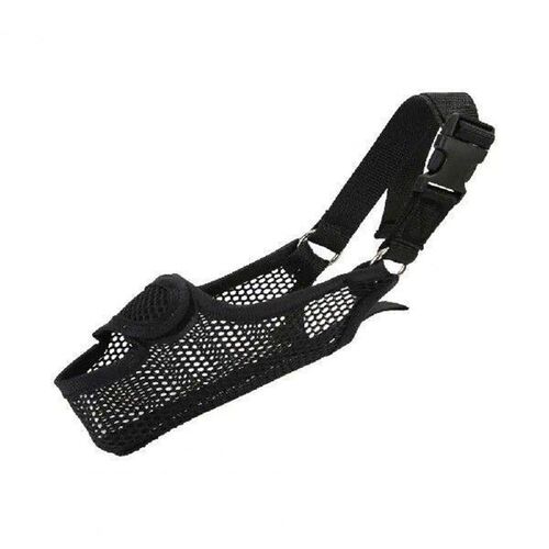 Mesh Dog Muzzle Adjustable Breathable Dog Muzzle for Small