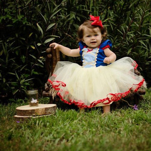 Toddler Baby Girls Princess Christmas Dress Polka Dot Cospla